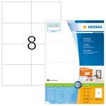 Herma Etikett, Inkjet/Laser/Kopierer, selbstklebend, 105 x 74 mm, wei&szlig; (1.600