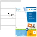Herma Etikett, Inkjet/Laser/Kopierer, selbstklebend, 105 x 35 mm, wei&szlig; (1.600