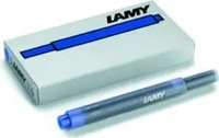 Lamy Tintenpatrone T 10, f&uuml;r: F&uuml;llhalter, Gro&szlig;raum, Schreibfarbe: blau (5 St&uuml;ck)