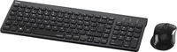 Hama Desktop Trento, QWERTZ, kabellos, 2,4 GHz Technologie, USB, schwarz
