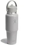 hydro flask 946 ml Wide Mouth Travel Bottle with Flex Straw Cap - Birch - STK