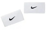 Nike SWOOSH Schwei&szlig;band (doppelte Breite) wei&szlig;/schwarz - STK