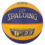 SPALDING TF-33 Gold Composite Indoor/Outdoor Basketball Blue/Yellow - 6