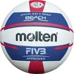 MOLTEN EUROPE V5B5000-DE Volleyball Weiss/Blau/Rot - 5