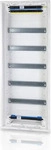 f-tronic 7250062, Hw/up Kleinverteiler f-tronic Jumbo, 5-reihig, 60+10 Module