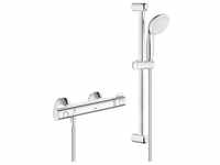 Grohe 34565001, Brausethermostat Grohe Grohtherm 800 mit Brauseset Tempesta II,