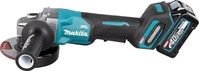 Makita GA016GM201, Akku-winkelschleifer Makita 40V GA016GM201 mit 2x 4,0 Ah Akkus und