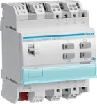 hager 28604910, Hager Schaltaktor Jalousieaktor 4/2-fach 16A KNX REG TYA604C