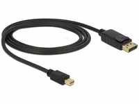 DeLOCK Kabel mini-DisplayPort St. / DisplayPort St., 1,0 m