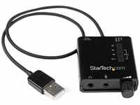 StarTech.com ICUSBAUDIO2D, StarTech.com USB Audio Adapter - Externe USB Soundkarte