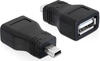 Delock 65277, Delock USB adapter - USB-Adapter - USB (W) zu mini-USB Typ B (M)