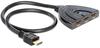 Delock 87619, Delock HDMI 3 - 1 Switch bidirectional - Video-/Audio-Splitter