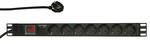 LogiLink PDU7C01, LogiLink Stromverteilungseinheit (Rack - einbauf&auml;hig) -