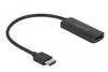 Delock 63206, Delock Video- / Audio-Adapter - HDMI, Mikro-USB Typ B (nur Strom)