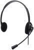 Manhattan 179850, Manhattan Stereo On-Ear Headset (USB), Microphone Boom, Polybag