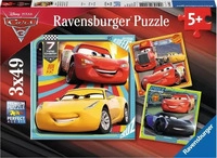 Ravensburger Cars - Bunte Flitzer (3 x 49 Teile)