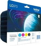 Brother LC970VALBP, Brother LC-970 (LC970VALBP) - Tintenpatrone, schwarz +...