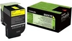Lexmark 80C2HYE - toner, yellow (gelb)