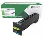 Lexmark 72K20C0 - toner, cyan