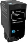Lexmark 74C2SCE - toner, cyan