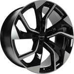 GMP Rebel anthracite matt diamond 8.5x21 ET40 - LK5/112 ML57.1 Alufelge grau