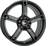 MAM W4 black painted 6.5x16 ET20 - LK4/108 ML65.1 Alufelge schwarz