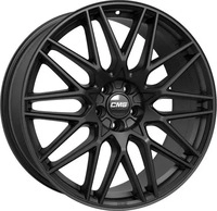 CMS C25 complete matt black 7.5x18 ET51 - LK5/112 ML57.1 Alufelge schwarz