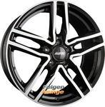 Alutec Ikenu diamant-schwarz frontpoliert 7.5x17 ET45 - LK5/112 ML66.5 Alufelge