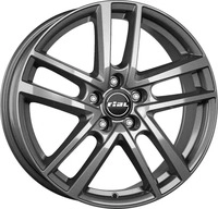 Rial Astorga polar-silver 6.5x16 ET46 - LK5/112 ML57.1 Alufelge silber