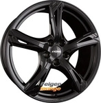 Ronal R62 jetblack 7.5x18 ET40 - LK5/108 ML76 Alufelge schwarz