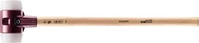 Halder Vorschlaghammer SIMPLEX Kopf-D.125mm L.1040mm mittelh.Superplastik wei&szlig;