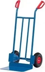 Fechtel Sackkarre Schaufel-L300xB480mm H.1150mm Trgf.250kg Luft-Bereifung blau FETRA