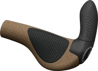 Ergon 42410333, Ergon GP3-S Evo BioKork Ergo E-Bike MTB Fahrrad Griffe braun/schwarz