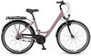 Winora 40036245, Winora Hollywood Wave Unisex City Fahrrad rosa 2024 45cm