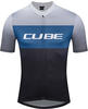 Cube 12357-XS, Cube Teamline Cmpt Fahrrad Trikot kurz schwarz/blau 2024 XS (42/44)