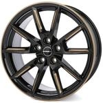 BORBET DESIGN LX19 black glossy gold spoke rim 8.0Jx19 5x112 ET44