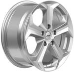 AUTEC TYP X - XENOS brillantsilber 7.0Jx17 5x108 ET44