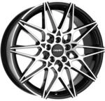 CARMANI 18 KNUT black polish 8.0Jx18 5x112 ET25
