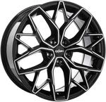 OXIGIN 26 OXID black full polish 9.0Jx20 5x114.3 ET40