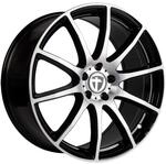 TOMASON TN1 FLOW black polished 8.0Jx20 5x112 ET45
