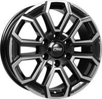 CMS C35-DB PICK UP diamond black 8.0Jx18 6x139.7 ET30