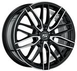 MSW (OZ) MSW 72 gloss black full polished 7.0Jx17 5x112 ET35