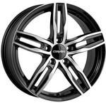 CARMANI CA 14 PAUL schwarz poliert 6.5Jx16 5x114.3 ET38