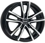 MAK MILANO 5 black mirror 6.5Jx16 5x100 ET48