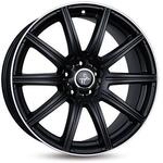 KESKIN WHEELS KT16 DYNAMIC matt black lip polish 8.0Jx18 5x112 ET30