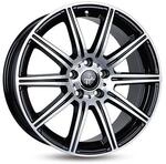 KESKIN WHEELS KT16 DYNAMIC black front polished 8.0Jx18 5x112 ET30
