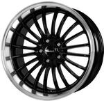 BROCK B24-GP Schwarz Glanz Horn-poliert 8.5Jx19 5x112 ET45