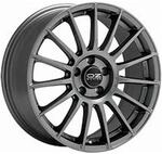 OZ SUPERTURISMO LM matt graphit + silver lettering 8.0Jx18 5x112 ET45