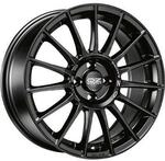 OZ SUPERTURISMO LM schwarzmatt silberne Schrift 8.0Jx18 5x112 ET48