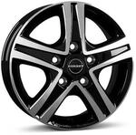 BORBET DESIGN CWD black glossy polished 6.0Jx16 5x118 ET68